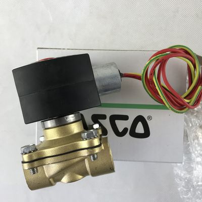 ASCO EF8210G003 120/60AC 2方向の銅 3/4 電磁弁内 通常閉ざされた一般サービス