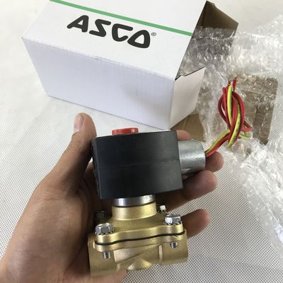 ASCO EF8210G003 120/60AC 2方向の銅 3/4 電磁弁内 通常閉ざされた一般サービス