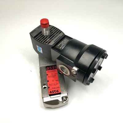 ASCO 8551B401 VCEFCM8551B401MO G1/4 シングルソレノイドソレノイドバルブ 8551シリーズ 防爆