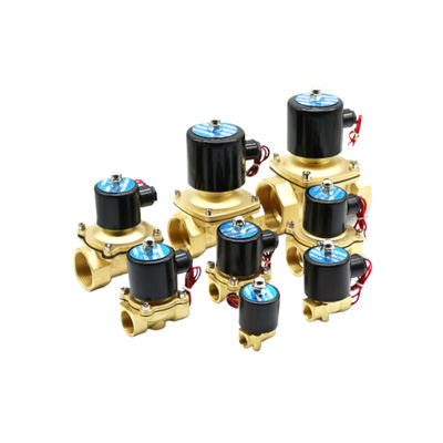 2W040-10 直接操作する電磁弁 2 方向 青銅 3/8 インチ