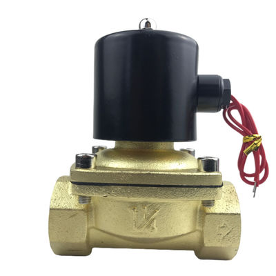 通常オープン 2W350-35 1 1/4 インチ 純銅ソレノイドバルブ 水気バルブ NO