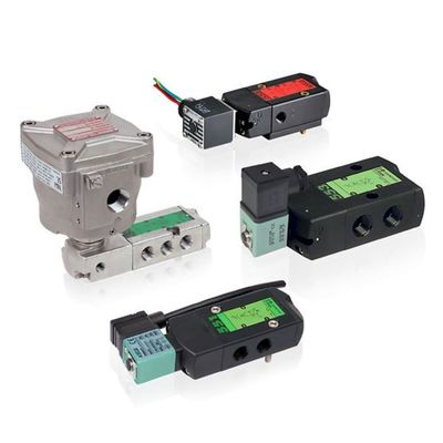 ASCO NF8551B402MO-24VDC パイロット操作式電磁弁-3/2 - 5/2