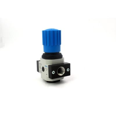 LR-1/4-D-MIDI 186451 LR-1/4-D-MIDI-MPA 8002368 FESTO 亜鉛合金 圧力調節バルブ 圧力計0.5-12バー コンパクト空気フィルター調節システム 性能向上