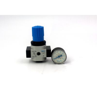 FESTO 亜鉛合金 LR-3/8-D-7-O-MINI 162600 圧力調節バルブ 0.5-7bar 圧力計なし