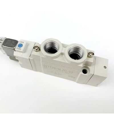 SY7120-5LZD-C4 パネウマティックソレノイドバルブ SMC ワンタッチフィッティングポート サイズ Ø4 DC24V 2 ポジション 単一