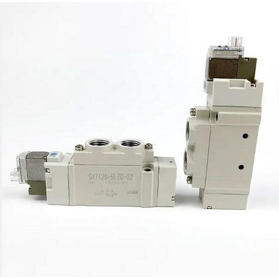 SY7120-5LZD-C4 パネウマティックソレノイドバルブ SMC ワンタッチフィッティングポート サイズ Ø4 DC24V 2 ポジション 単一