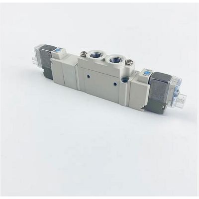 SMC SY5320-6LZD-C8 DC12V 電磁弁 一触式 3 位置 閉ざされたセンターポート サイズ ø8