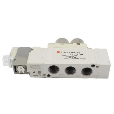 SMC電磁弁 SY5220-6LZD-C8 2 ポジション 双重・ワンタッチ・フィッティング・ポート サイズ ø8 DC12V