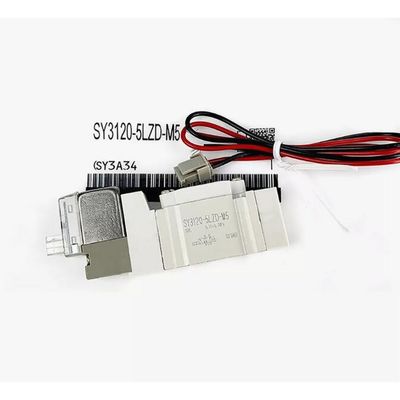 SMC SY5220-5LZD-C6 電磁気弁 一触式 固定ポート サイズ ø6 DC24V 2 ポジション ダブル