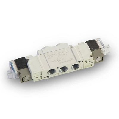 SMC SY5120-5LZD-C8 2 ポジション 単一タッチ装置 ø8 パネウマティックソレノイドバルブ DC24V