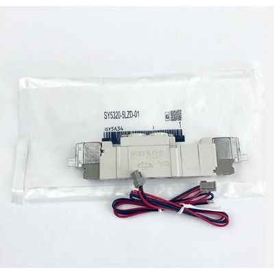 SMC SY5120-6LZD-C8 2 ポジション シングル・ワン・タッチ・フィッティング Ø8 パンエム・ソレノイド・バルブ DC12V