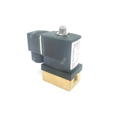 00125357 電磁弁 BURKERT 6014 D 通常オープン G1/4 2.0 流孔 DC24V 8W