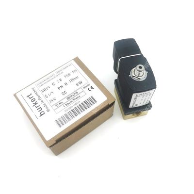 00125357 電磁弁 BURKERT 6014 D 通常オープン G1/4 2.0 流孔 DC24V 8W