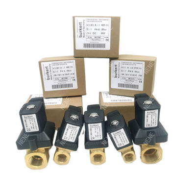00126216 磁気弁 ブルケート G1/8 1.5 流孔 DC24V 8W ステンレス 鋼 バルブ ボディ 6014 C 通常 閉め
