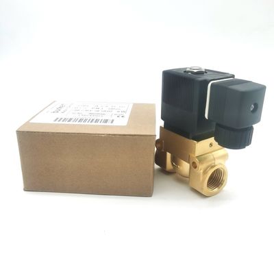 電磁バルブ 00126223 バーカート AC220V 8W ステンレス鋼バルブ ボディ 0~10bar 6014 C 通常閉ざされた G1/8 2.0 流孔