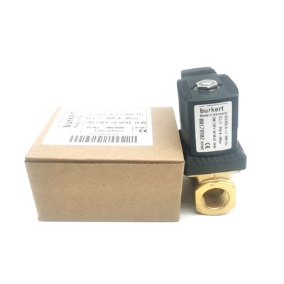 AC220V 00126219 電磁弁 バーカート AC220V 6014 C 通常閉ざされた G1/8 1.5 流孔 8W ステンレス鋼のバルブボディ 0~16bar