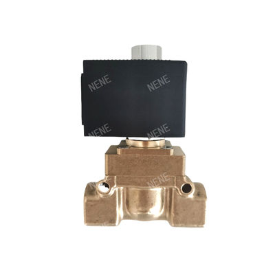 Burkert 00125383 6014 D 直接作用 下板接続 通常開ける 2.0 流孔 AC220V 8W ブラスバルブボディ 0~10bar