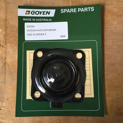 Goyen RCAC20 メンテナンスのキット K2034 シリーズ T4, ST4, DD4, FS4 ニトリル素材 最高級の選択