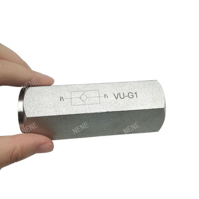VU-G1 VU-G11/4 VU-G11/2 VU-G2 液圧直管 一方向バルブ チェックバルブ
