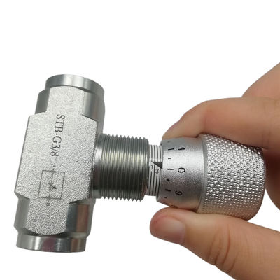 耐久性のある水力制御バルブ STB-G3/8 45〜2000 Ssu 6〜420 CSt