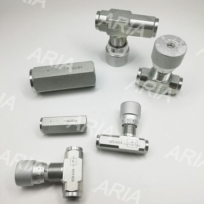 VU-G1/4 一方向バルブ 液圧チェックバルブ 管型液圧一方向バルブ