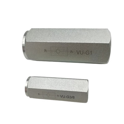 ISOコード 16/13 水力制御バルブ VU-G1 VU-G3/8 VU-G3/4 VU-G1-1/4 VU-G2