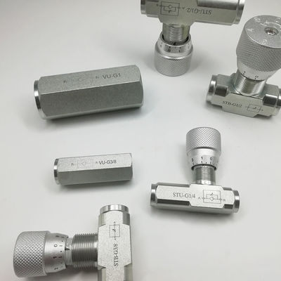 STU-G3/4 STU-NTP3/4 6インチ精密流量制御バルブ 液圧スロットルバルブ