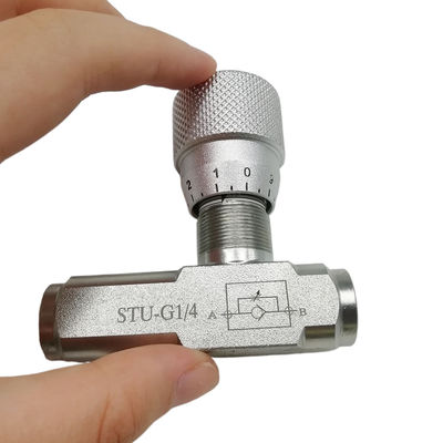 STU-G3/4 STU-NTP3/4 6インチ精密流量制御バルブ 液圧スロットルバルブ