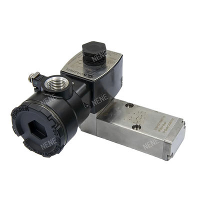 ノルグレン電磁弁 6215M07104822.024.00 1/4 NPT ポートサイズ ステンレス鋼