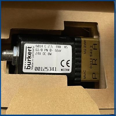 Burkert 00125341 電磁弁 6014C 2.5 FKM 通常閉め