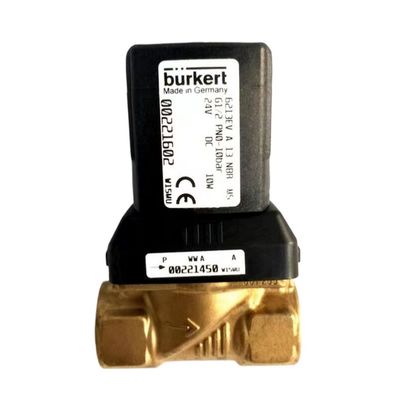 00308506 BURKERT 磁気弁 G1 2/2 通常閉じる 25 流孔 FKM 密封された銅弁 8W 1-32bar
