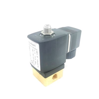 2/2 通常開け 00295651 バーカート電磁弁 20 流孔 FKM (フッ素ゴム) 密閉ブラス弁体 AC220V 8W 1-25bar