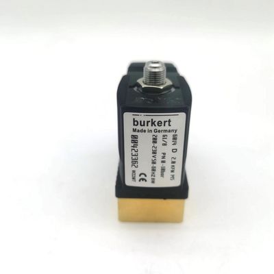 2/2 通常開け 00295651 バーカート電磁弁 20 流孔 FKM (フッ素ゴム) 密閉ブラス弁体 AC220V 8W 1-25bar