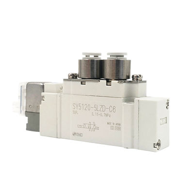 5ポートバルブ SMC電磁弁 シングル SY3120-5LZD-C6 SY3120-6LZD-C6