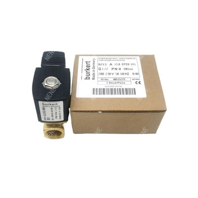 ブルケート電磁気弁 00126092 6013 タイプ 直作用 G1/8 インチ 3.0 流孔 FKM シール 24VAC 8W 0~10bar