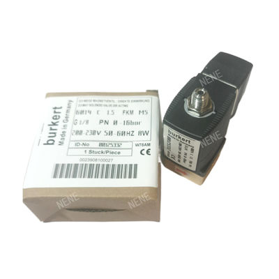 G1/4 バーカート電磁弁 00125302 6013 タイプ 直作用インチ 2/2 普通閉 3.0 流孔 FKM 密閉銅弁体 24VAC 8W 0~10bar