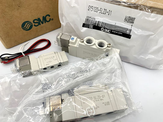 単一のSYシリーズ5方向電磁弁SY3220-5LZD-C8SY3220-6LZD-C8