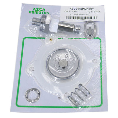 ASCO SCG353A043 C113444 パルスバルブ 弁修復キット NBR,TPE (ホワイト)