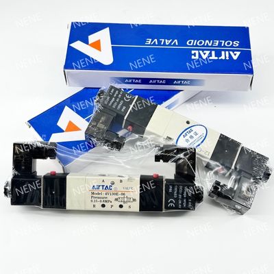 4V230C-08 精密流体のための電磁弁 AIRTAC 規則 5 ポート 3 位置