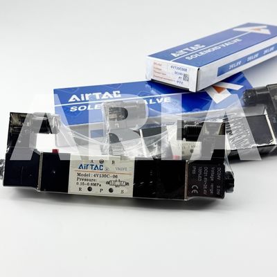 Airtac 4V130C-06 DC12V AC110V 4V130C-M5 Solenoid Air Valve - 4V130C06B
