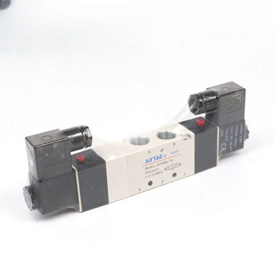 エアタック 4V330E-10:ソレノイドエアバル ((5/2,5/3 Way) - 4V330E10BI 4V330P-10 AC220V