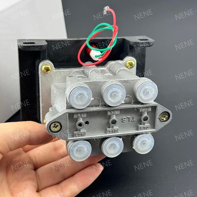 6CV-D 6ホールダンプトラック制御バルブとPTO機能 シルバー アルミ合金