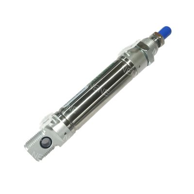 ASCO G435AGSN0020A00 活塞式気圧シリンダー ISO 6432 20mm ストローク M5 8mm 穴