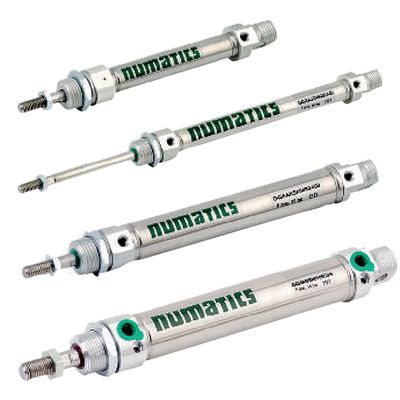 G435AG1N160A00 ASCO NUMATICS パフォーマンスおよびISO 6432規格に準拠したピストン空気圧シリンダー