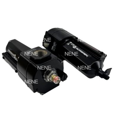 NORGREN L74M-4GP-ETN G1/2 圧縮気圧フィルター調節機 閉ざされたボウル排水型 アルミ合金体