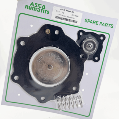 C113686 C140742 ASCO 2.5-inch Diaphragm Repair Kit Pulse Valve SCG353A051 Dust Collector Accessories
