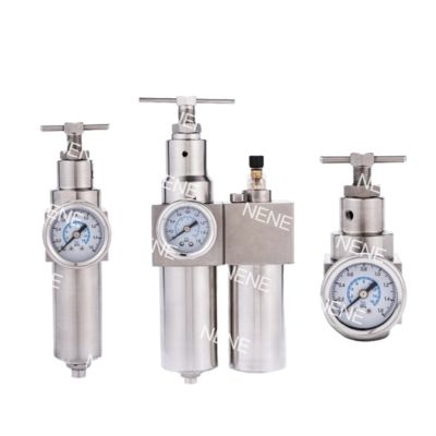SR600 ステンレス鋼 SUS316 ボディ付き空気圧エアルブリケーター
