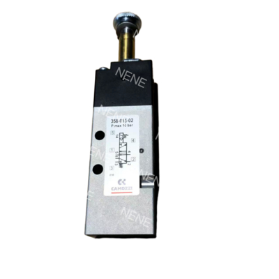 CAMOZZI 358-015-02-G77 電磁弁 5/2方 1/8インチ 24V DC 3.1W / 48V AC 3.8VA