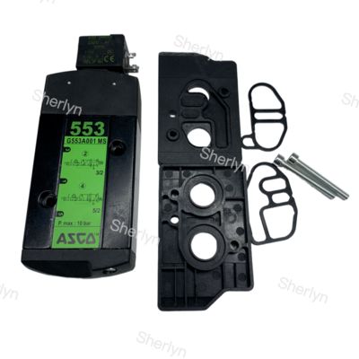 双コイルSCG553A002MS ASCO 3/2Wayソレノイドバルブ 553シリーズ