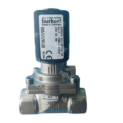 Burkert ソレノイドバルブ 6281 00322547 サーボアシスト ステンレス鋼 NO G1/4
